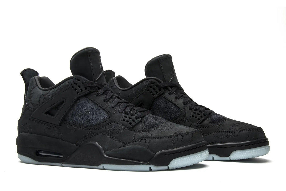 KAWS x Jordan 4 Retro 'Black'