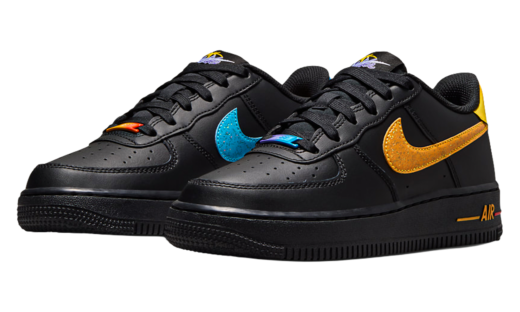 Air Force 1 Low GS "Black Multi-Color" IM7742 001