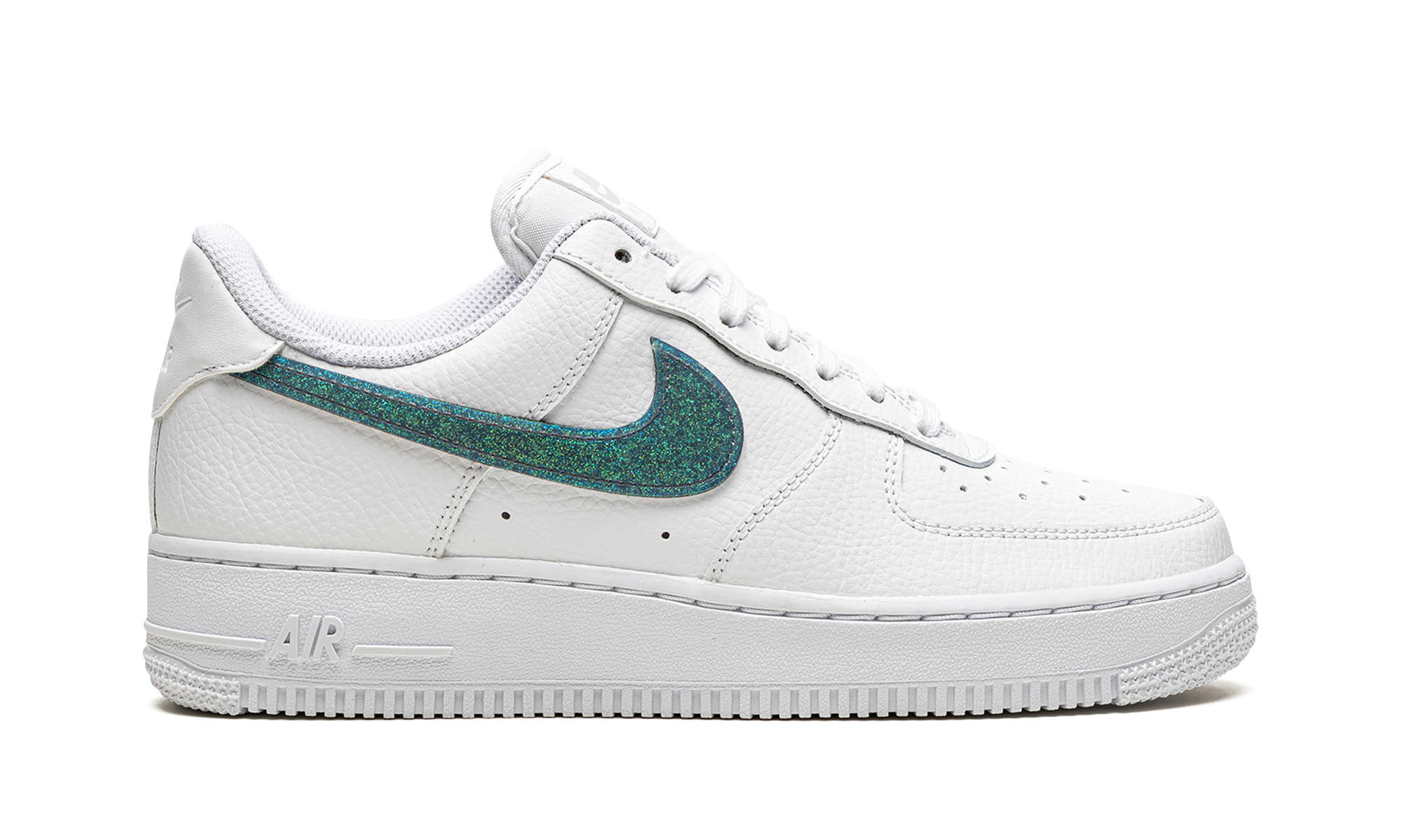 AIR FORCE 1 '07 ESS WMNS "Glitter Swoosh - Celery" DH4407 100