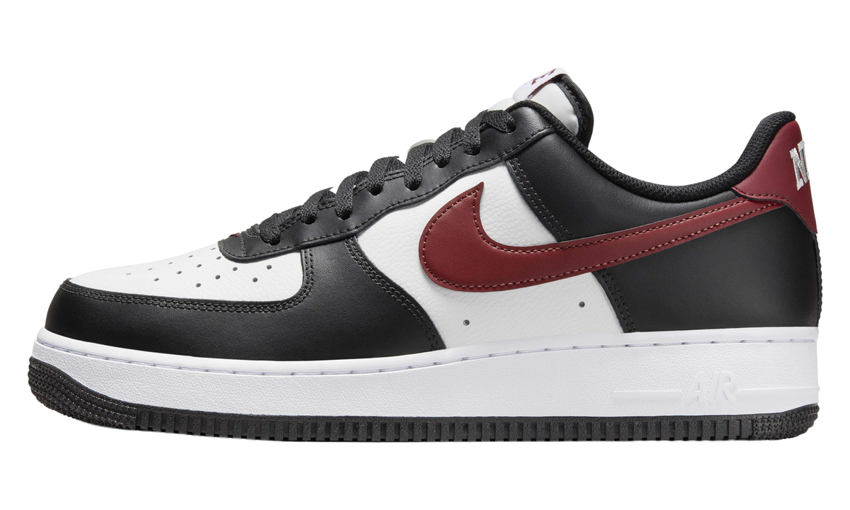 Air Force 1 Low '07 "Black White Dark Team Red" FZ4615 001