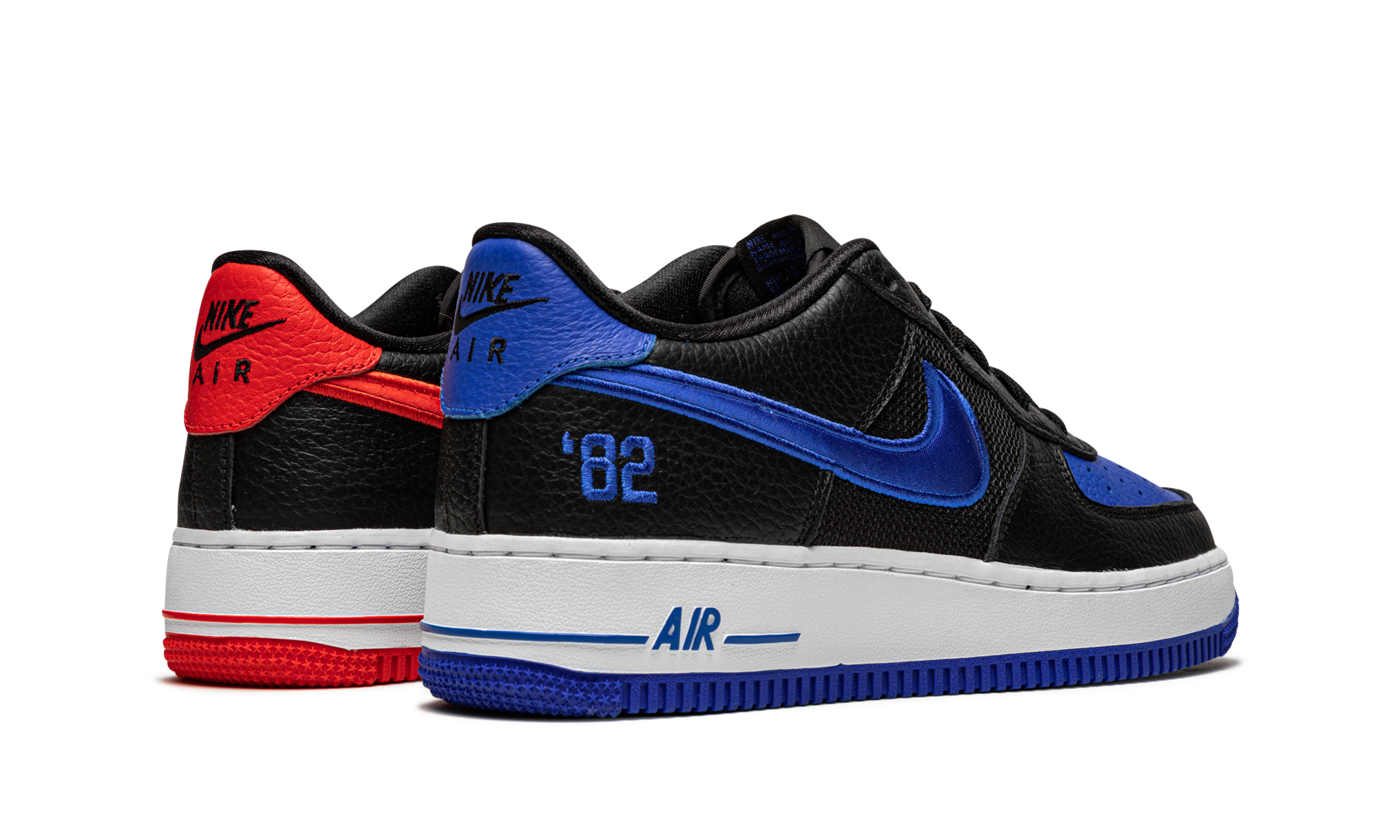 Air Force 1 Low LV8 GS "Black / Chile / Racer Blue" DH0201 001