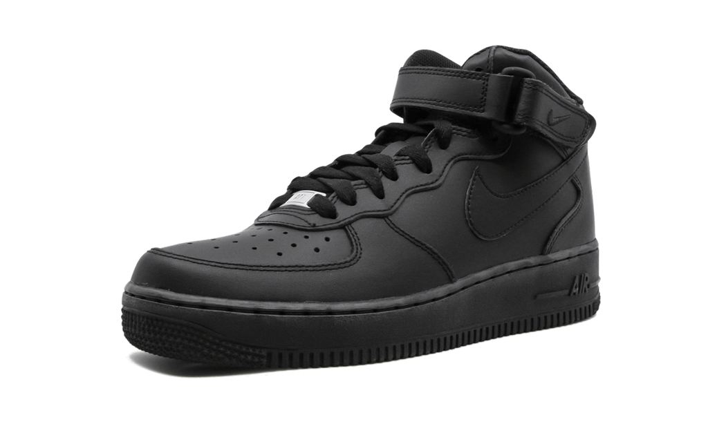 Air Force 1 Mid GS "Triple Black" 314195 004