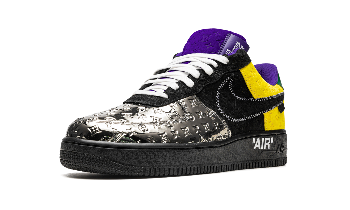 Louis Vuitton Air Force 1 Low "Virgil Abloh - Purple Dusk/Metallic Silver" 1A9VCC