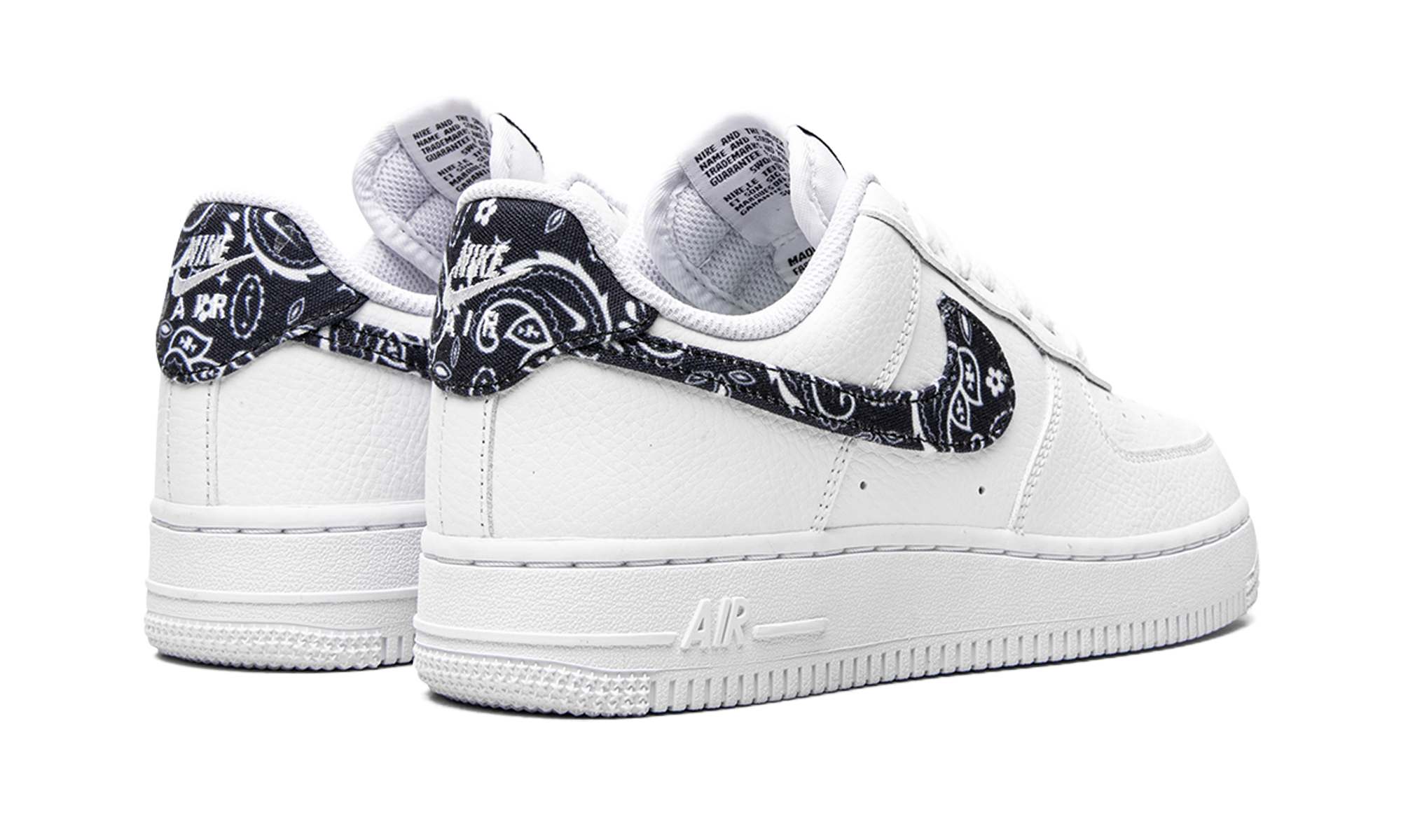 AIR FORCE 1 LO '07 MNS WMNS "Black Paisley" DH4406 101