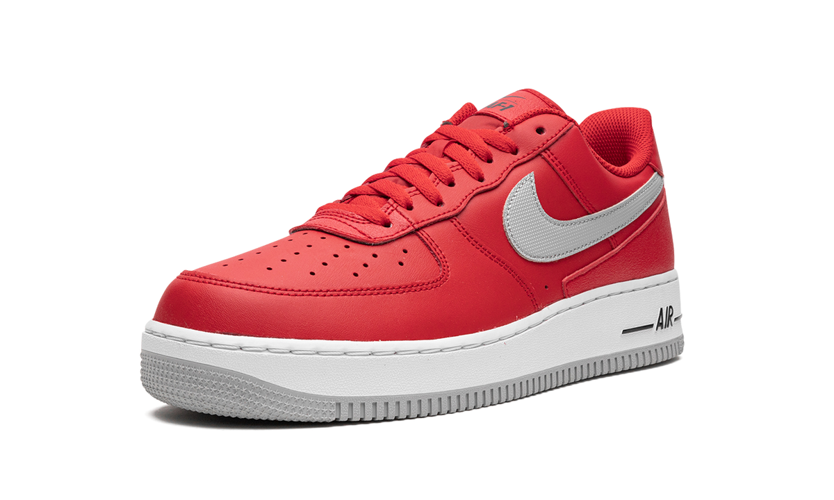 Air Force 1 Low Technical Stitch "University Red Light Smoke Grey" DD7113 600