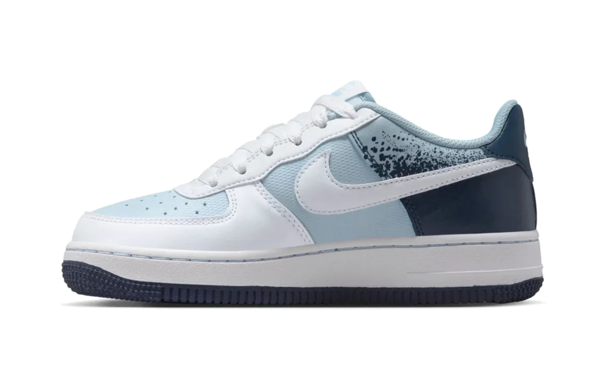 Air Force 1 Low GS "Light Armory Blue Midnight Navy White" IB7686 400