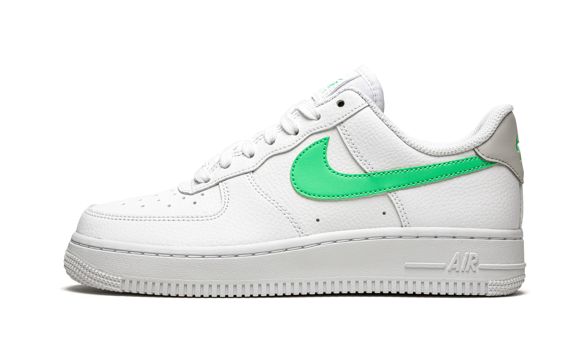 AIR FORCE 1 LO '07 MNS WMNS "White / Green Glow" 315115 164