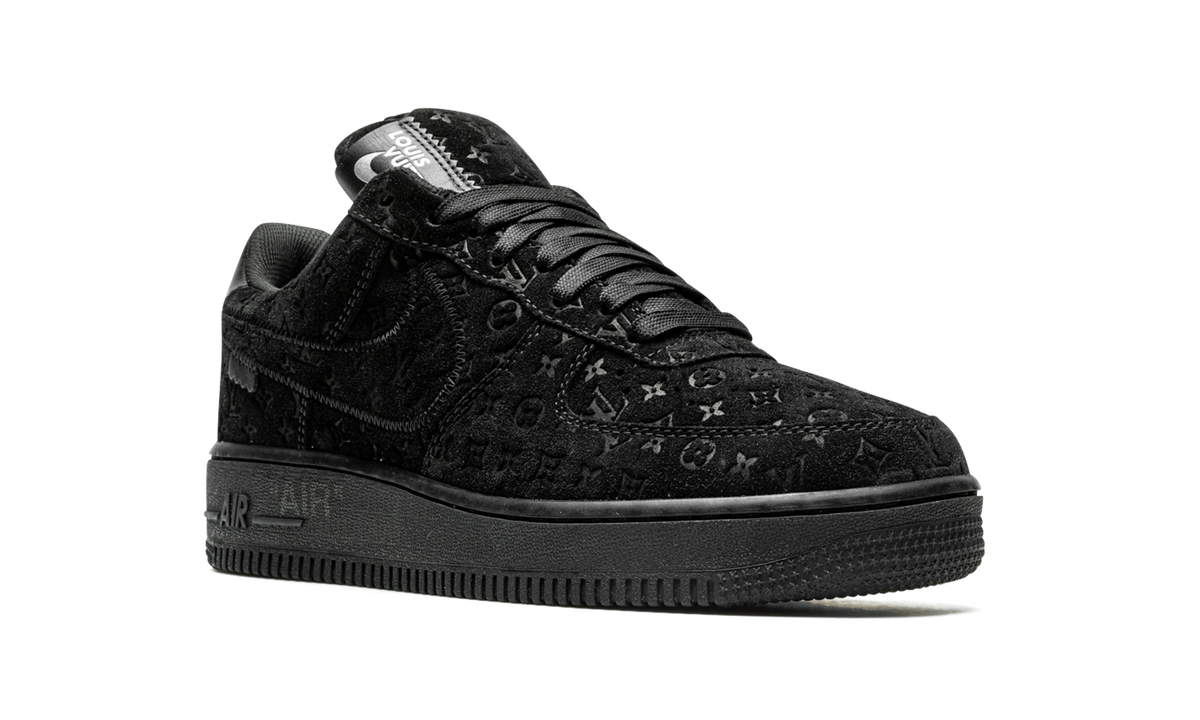 Louis Vuitton Air Force 1 Low "Virgil Abloh - BLACK/BLACK" 1A9VD6