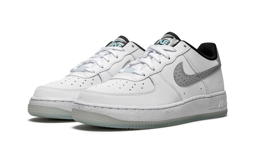 Air Force 1 LV8 KSA GS "White / Glacier Blue" CW5909 100