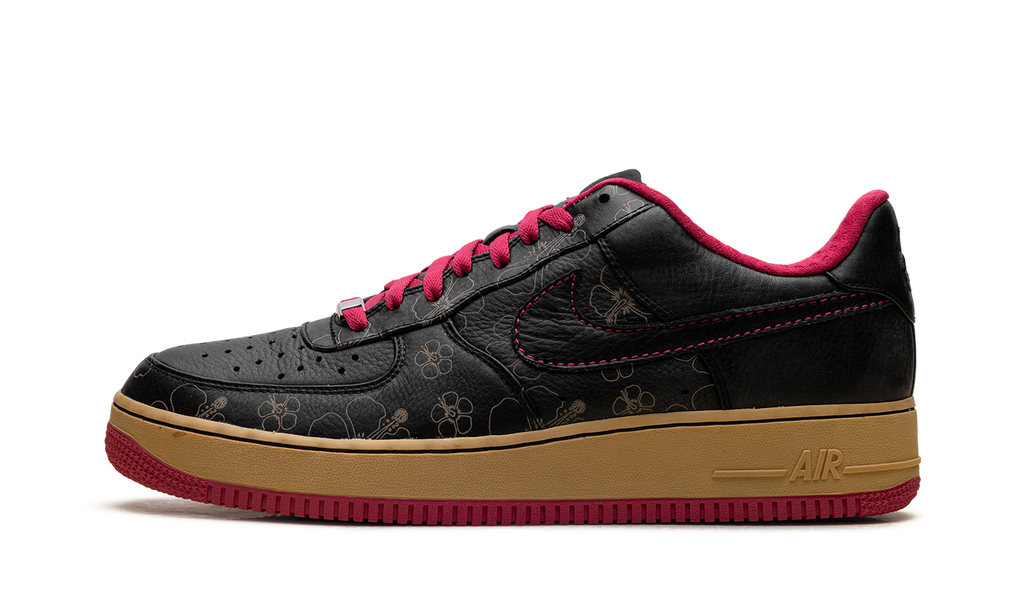 Air Force 1 Premium '07 "Black/Black-Cerise-Metallic Gold" 315180 001