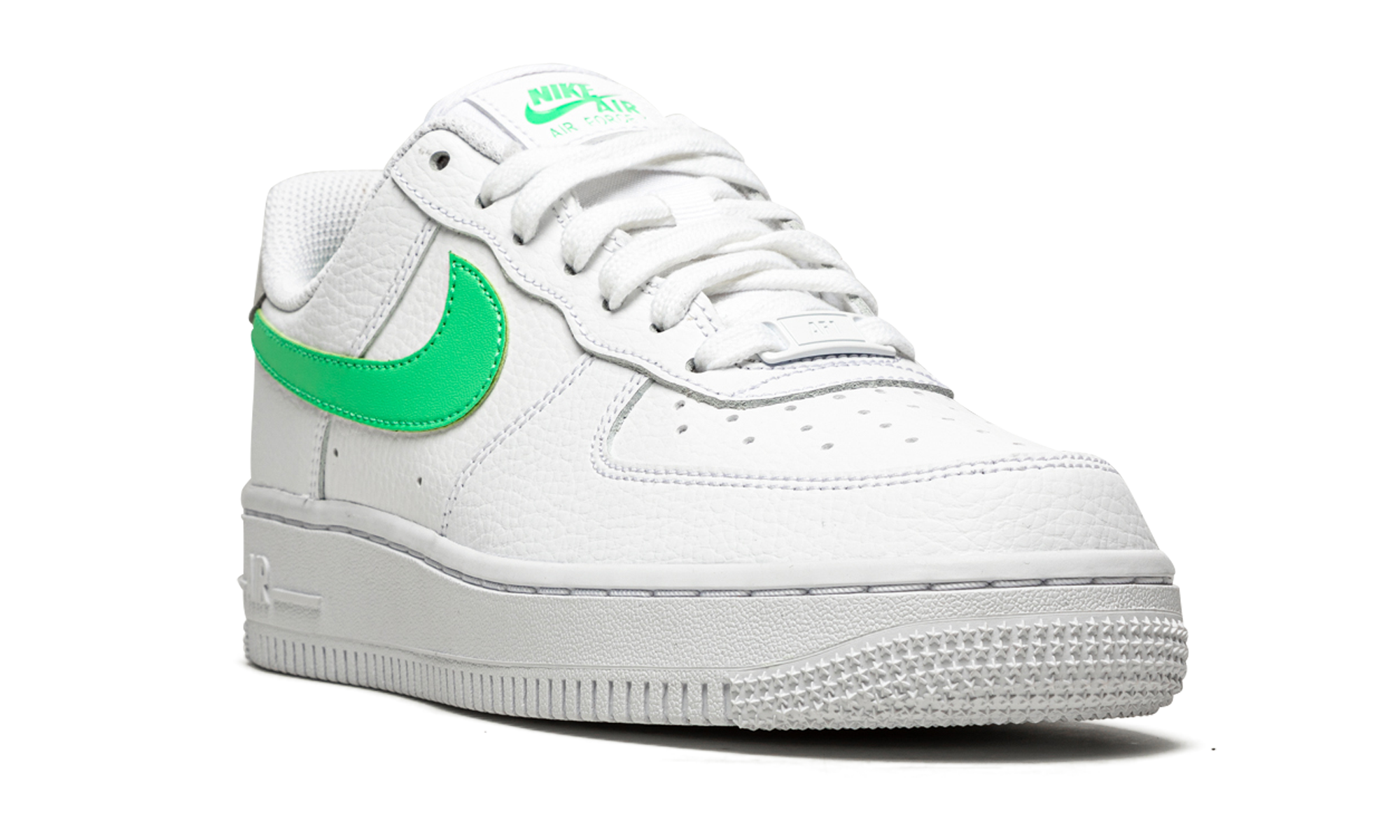 AIR FORCE 1 LO '07 MNS WMNS "White / Green Glow" 315115 164