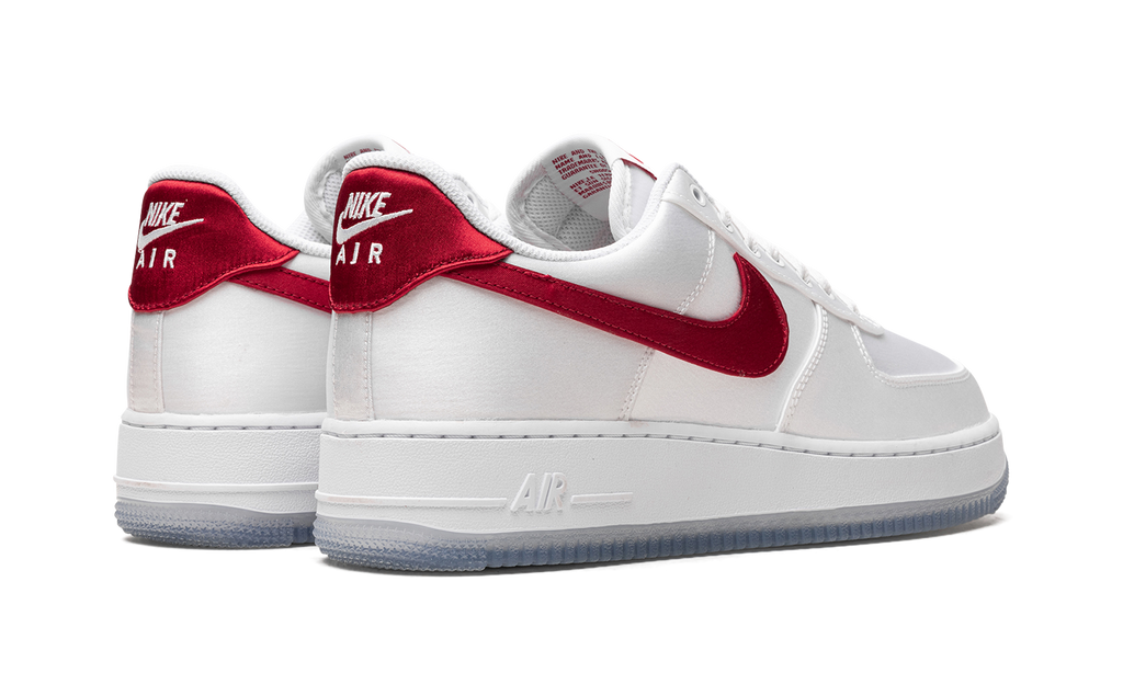 AIR FORCE 1 LO '07 WMNS "Satin White Varsity Red" DX6541 100