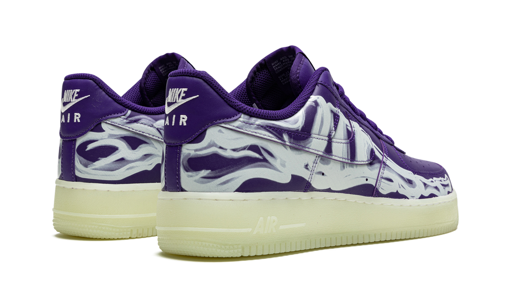 Air Force 1 Low '07 QS "Purple Skeleton Halloween" CU8067 500