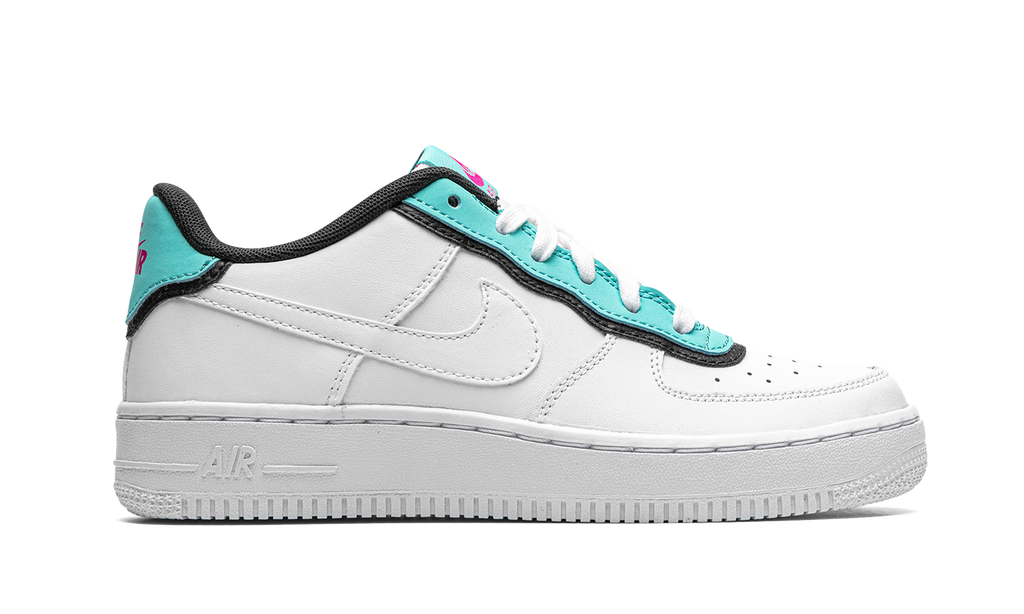 Air Force 1 LV8 1 DBL GS "Double Layer - Aqua Black" BV1084 100