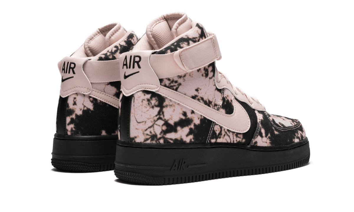 Air Force 1 High Print "BLACK / PARTICLE BEIGE" AR1954 001