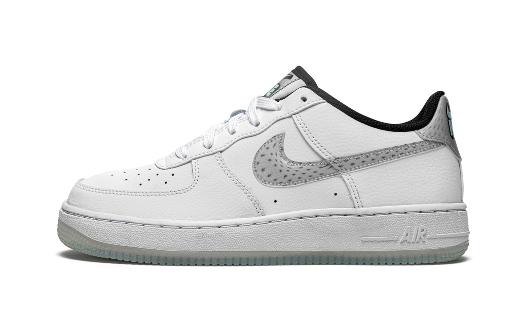 Air Force 1 LV8 KSA GS "White / Glacier Blue" CW5909 100