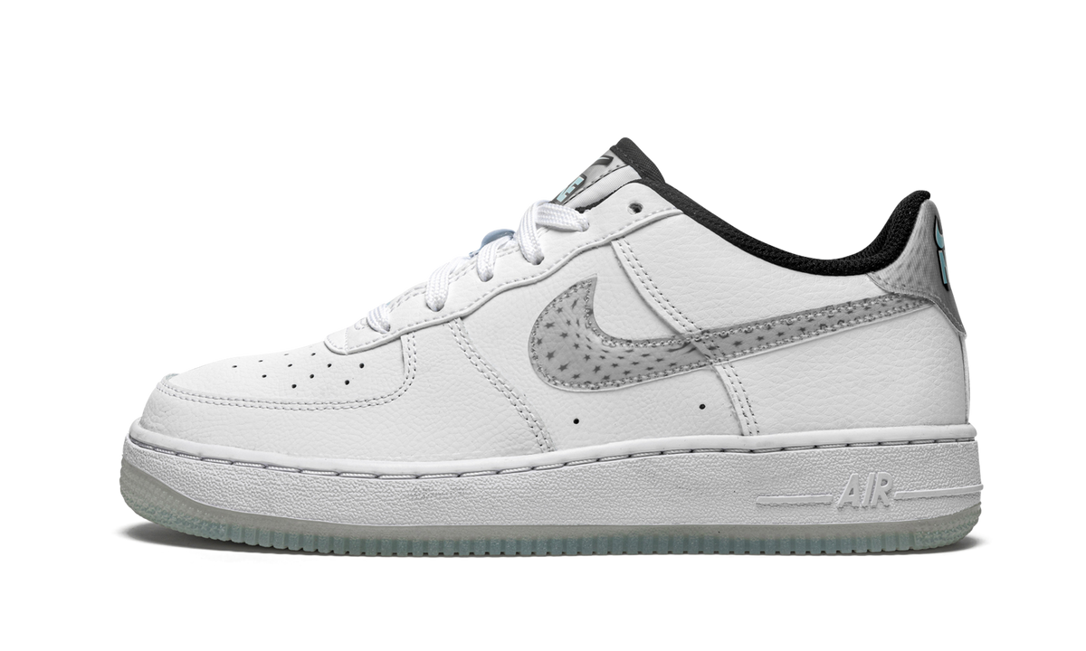 Air Force 1 LV8 KSA GS "White / Glacier Blue" CW5909 100