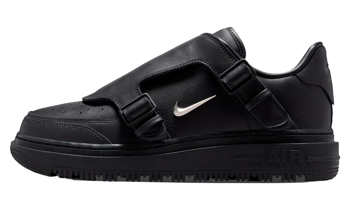 Air Force 1 Low Luxe "Black Metallic Silver" JA3822 010
