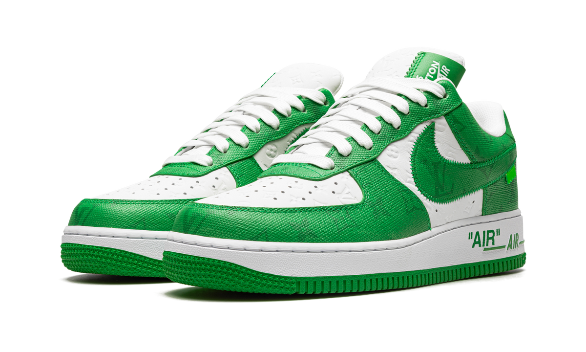 Louis Vuitton Air Force 1 Low "Virgil Abloh - White/Green" 1A9V9U