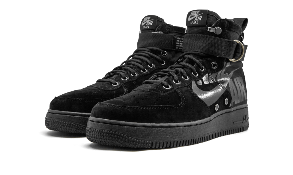 SF Air Force 1 Mid "Black Cool Grey" 917753 008