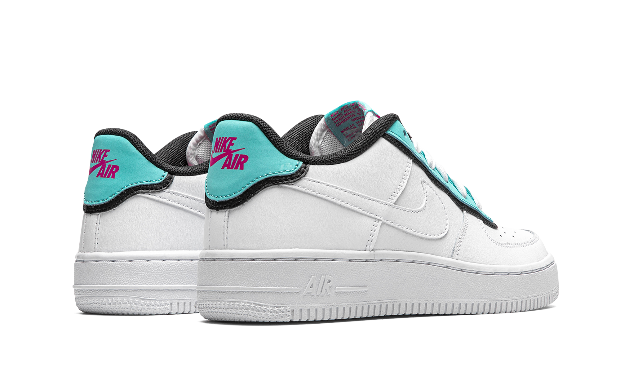 Air Force 1 LV8 1 DBL GS "Double Layer - Aqua Black" BV1084 100