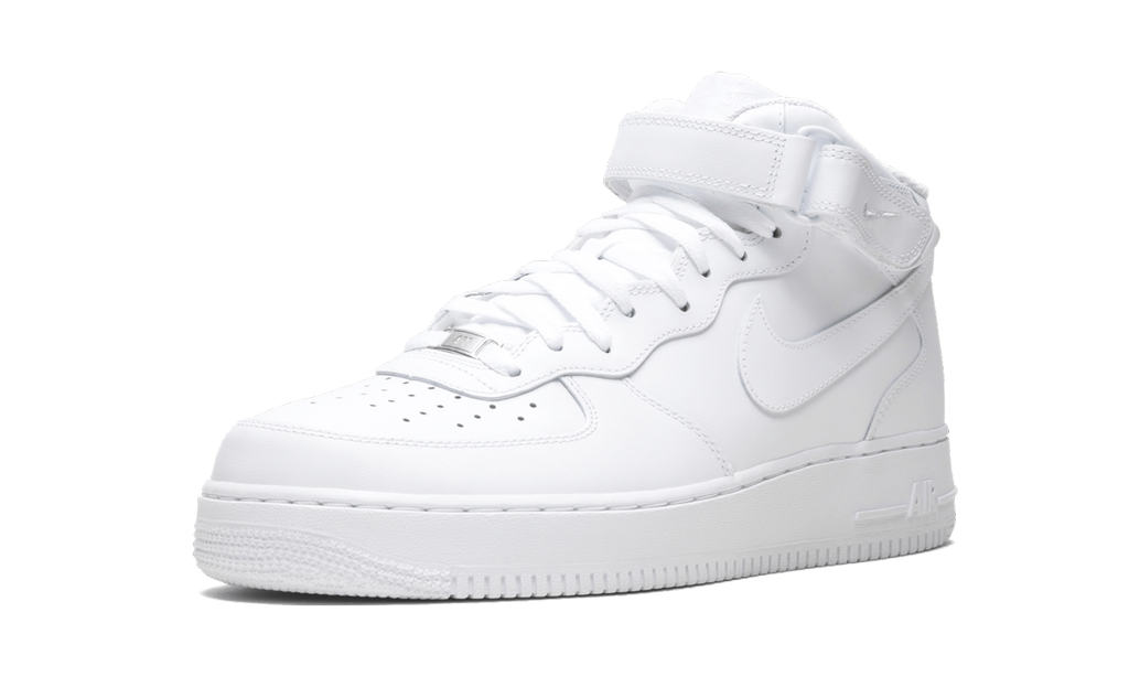 Air Force 1 Mid 07 "White on White" 315123 111