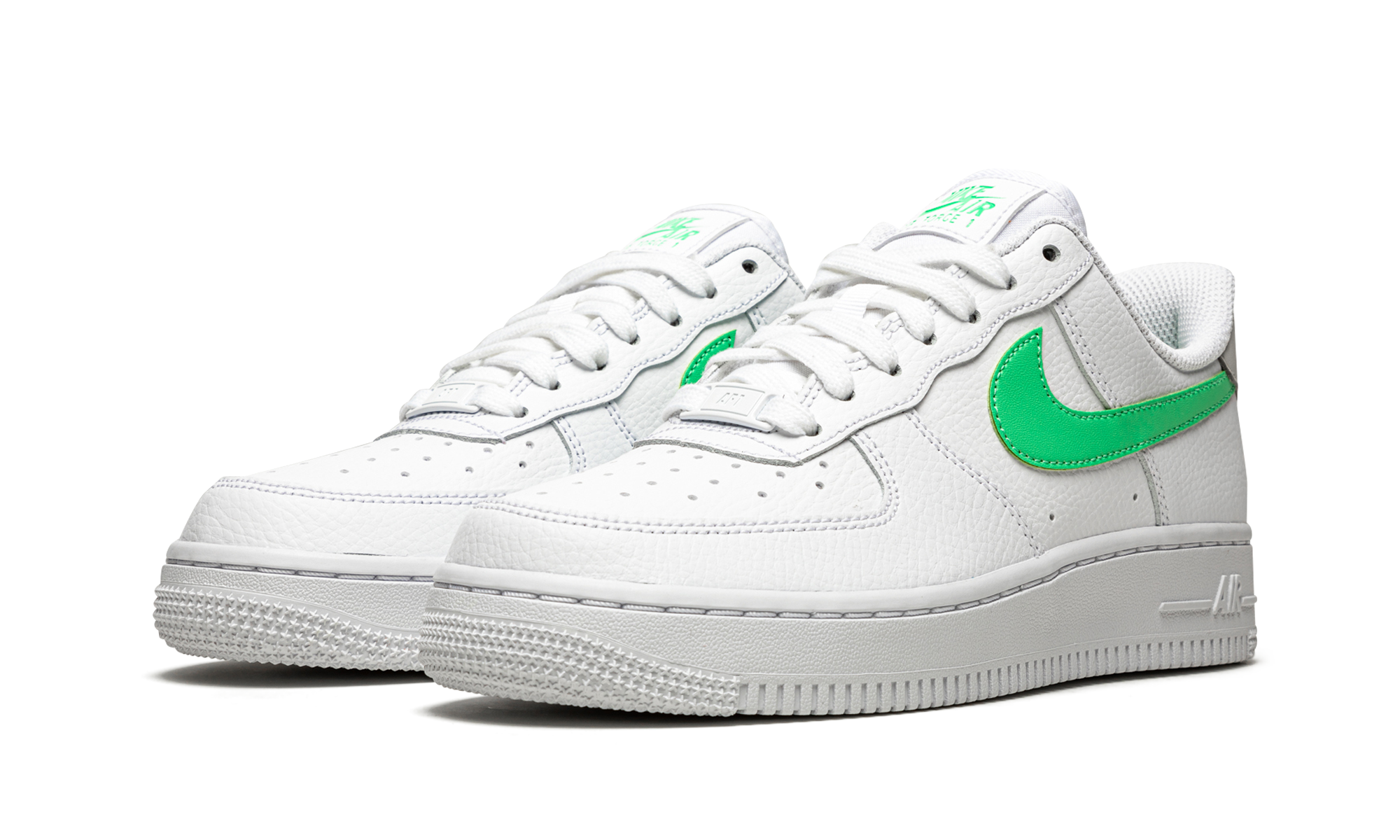 AIR FORCE 1 LO '07 MNS WMNS "White / Green Glow" 315115 164