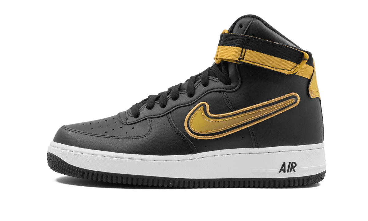 Air Force 1 High '07 LV8 "NBA Black Metallic Gold" AV3938 001