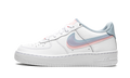Air Force 1 LV8 GS "Double Swoosh - White / Blue / Pink" CW1574 100