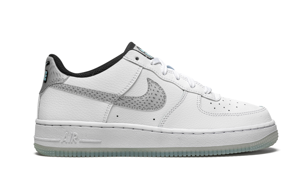 Air Force 1 LV8 KSA GS "White / Glacier Blue" CW5909 100