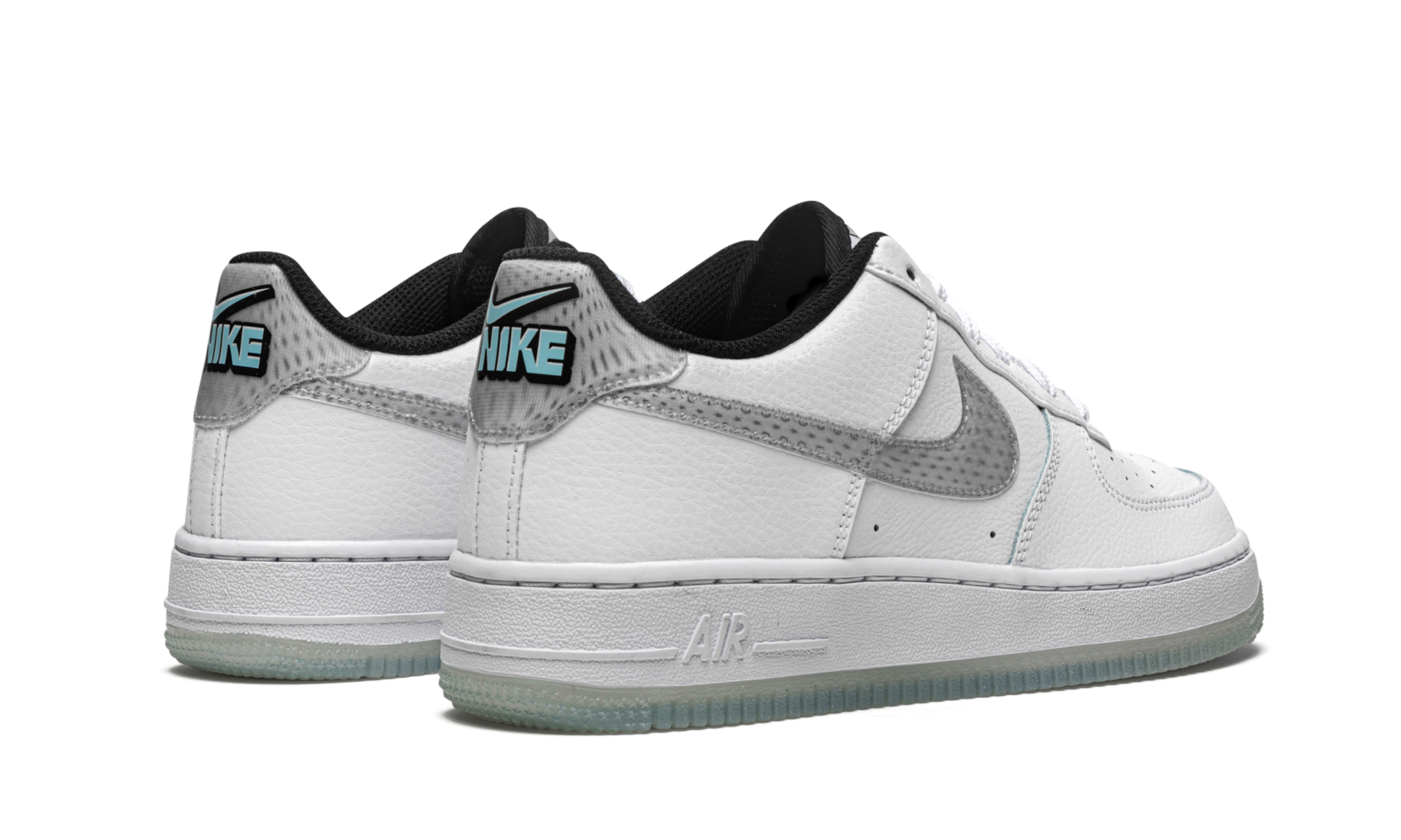 Air Force 1 LV8 KSA GS "White / Glacier Blue" CW5909 100
