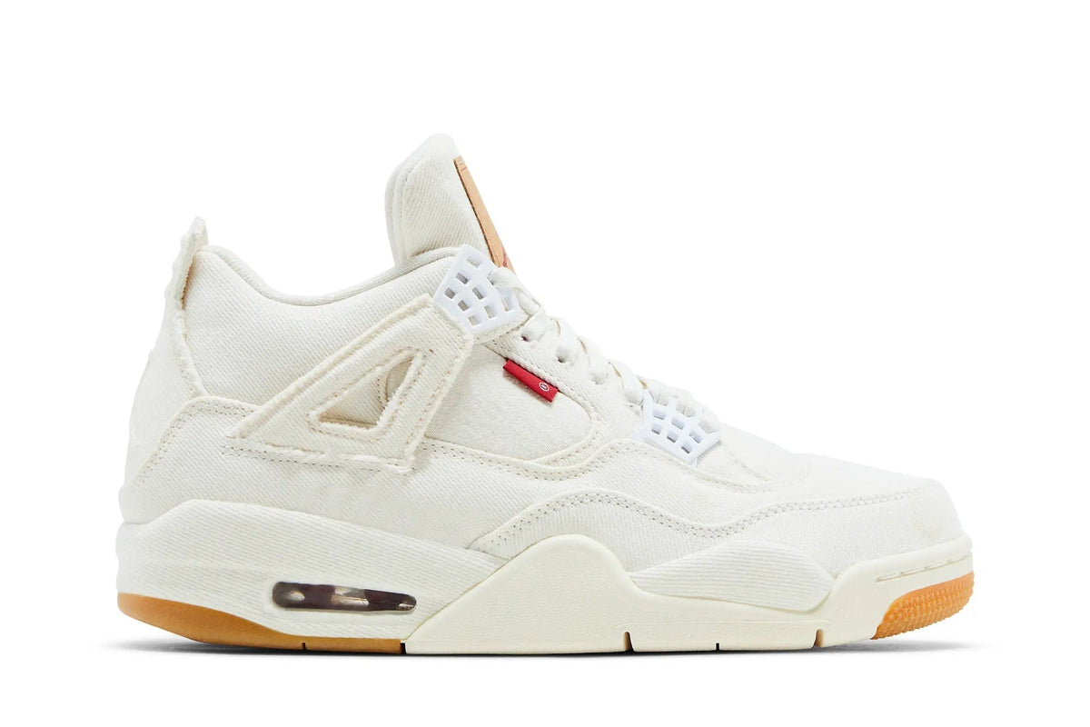 Levi's x Jordan 4 Retro 'White Denim'