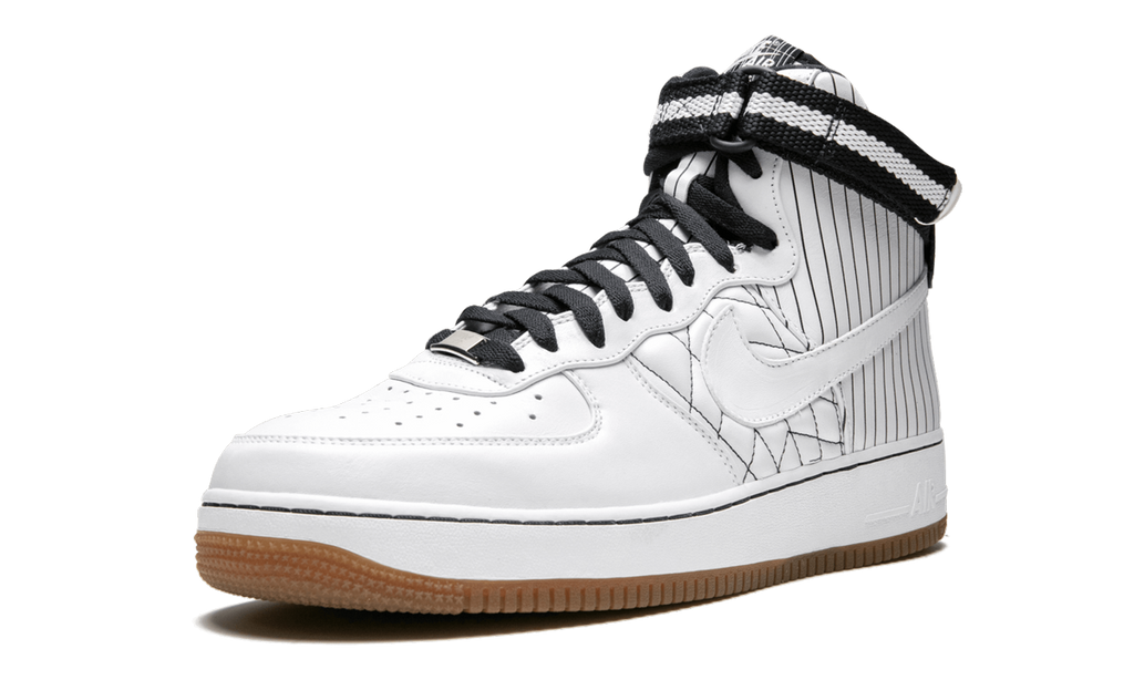 Air Force 1 High Premium "WHITE / WHITE-DARK OBSIDIAN" 332490 111