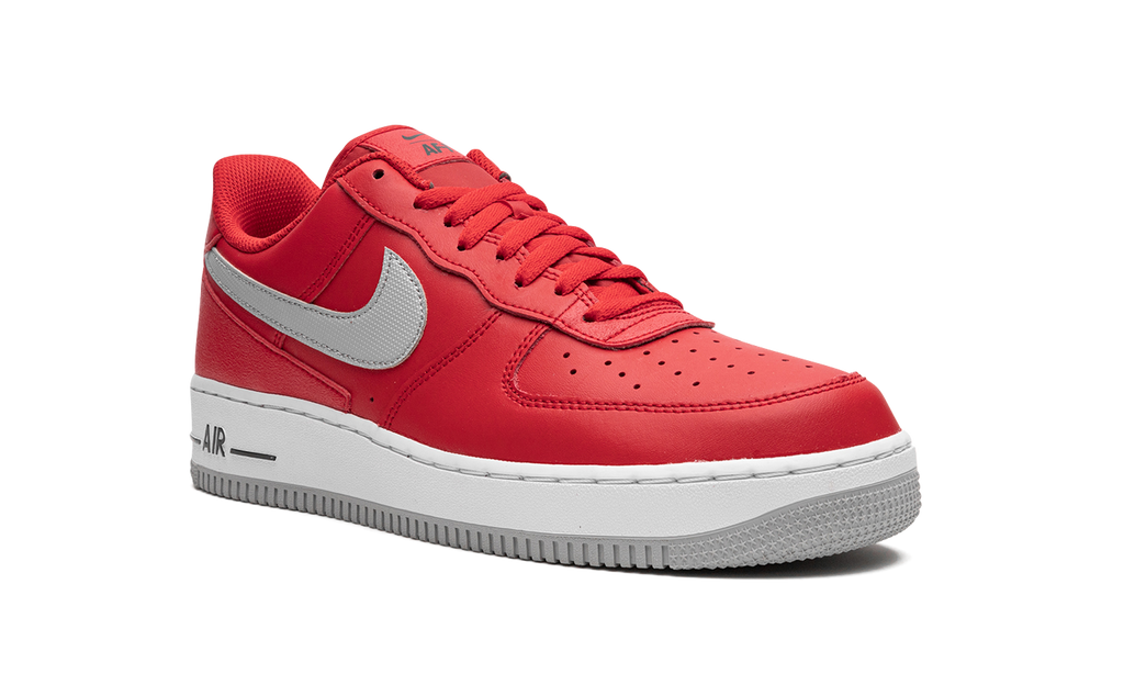 Air Force 1 Low Technical Stitch "University Red Light Smoke Grey" DD7113 600