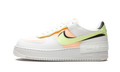 AIR FORCE 1 SHADO MNS WMNS "White / Barely Volt / Crimson Tint" CI0919 107