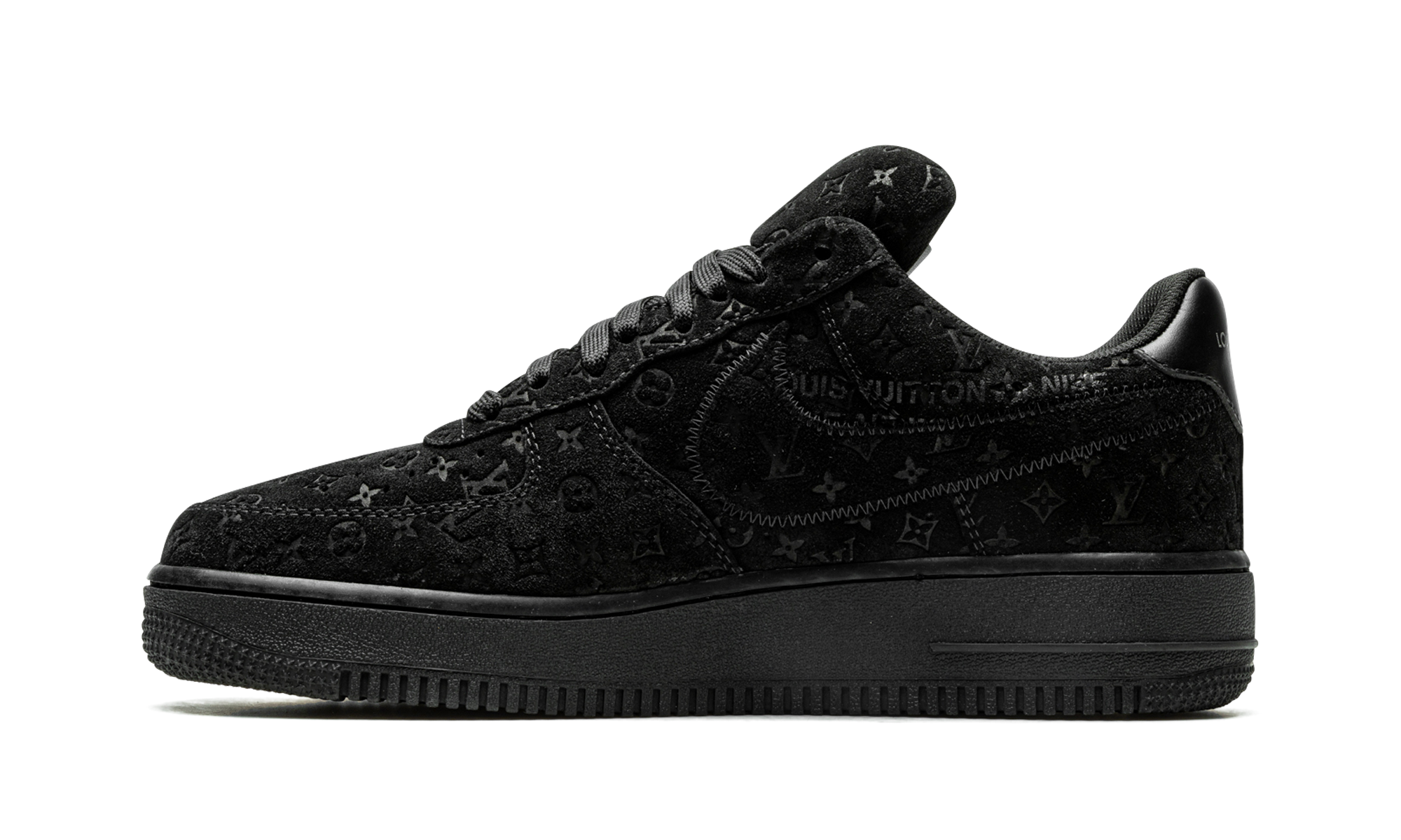 Louis Vuitton Air Force 1 Low "Virgil Abloh - BLACK/BLACK" 1A9VD6