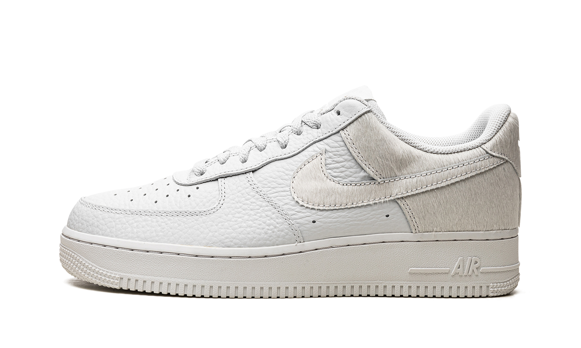 AIr Force 1 "White Pony Hair Heel" DM9088 001