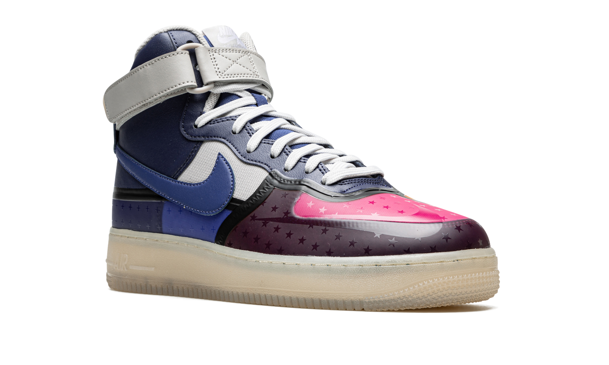 Air Force 1 High '07 Premium "Thunder Blue Pink Prime" DV1015 437