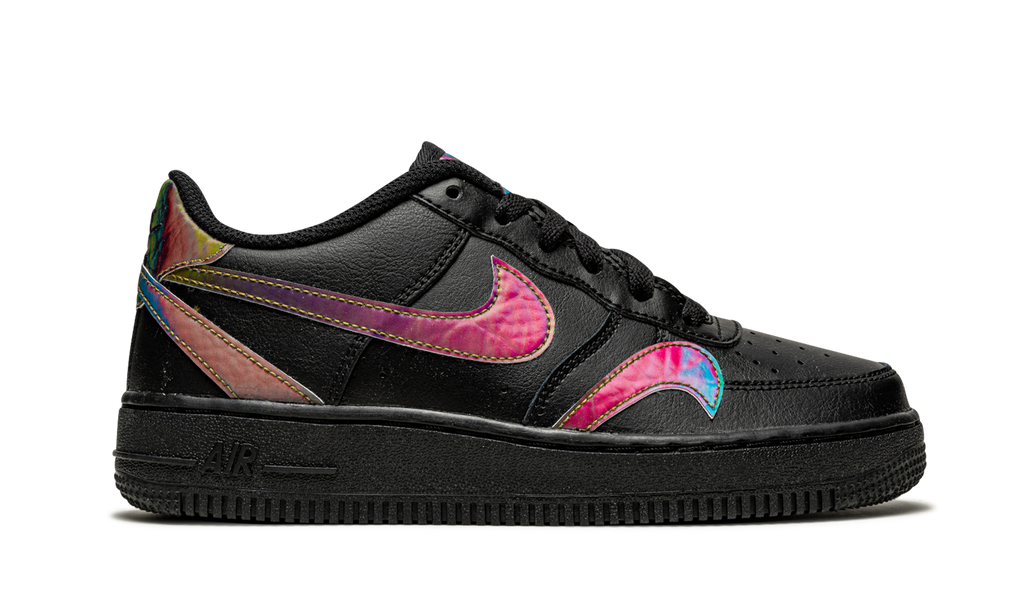 Air Force 1 Low LV8 GS "Misplaced Swooshes - Black" CZ5890 001