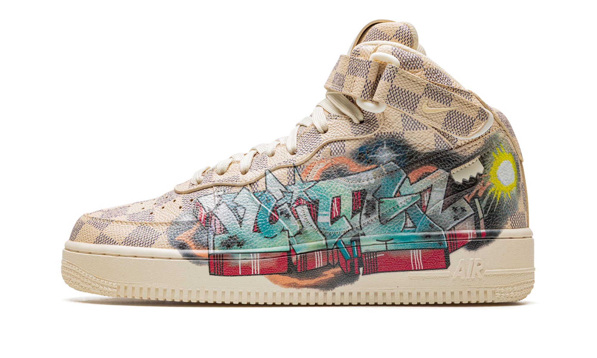 Louis Vuitton Air Force 1 Mid "Virgil Abloh - Graffiti" 1A9VE0