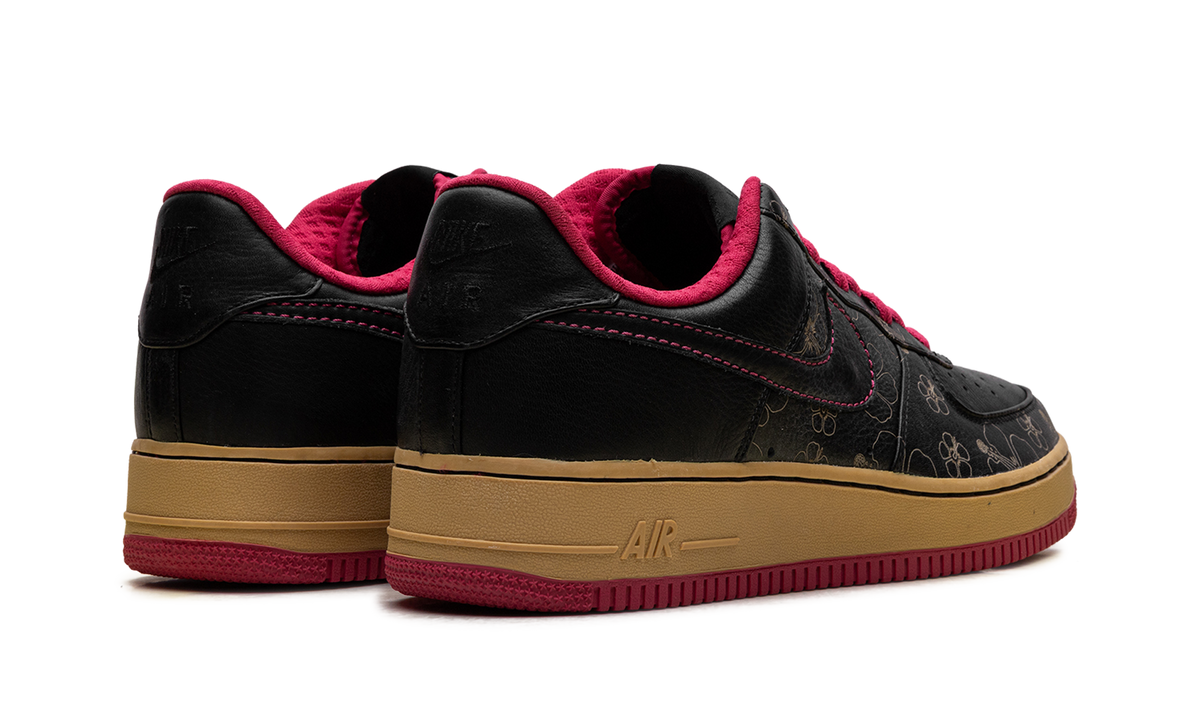 Air Force 1 Premium '07 "Black/Black-Cerise-Metallic Gold" 315180 001