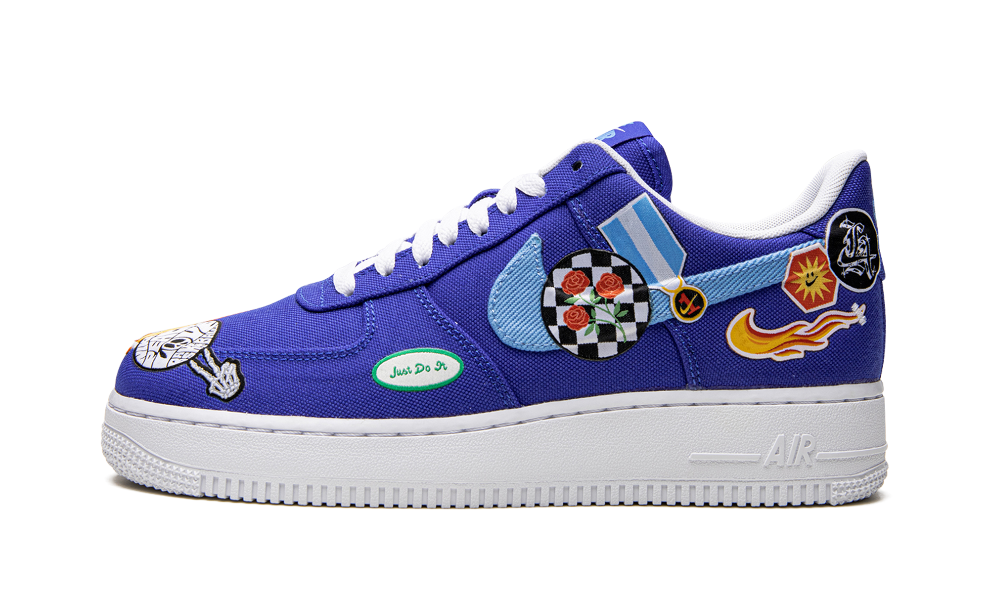 AIR FORCE 1 LO '07 PRM MNS WMNS "Los Angeles Patched Up" DX2306 400