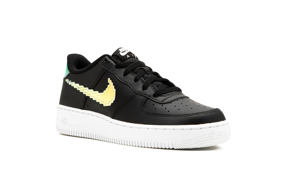 Air Force 1 Low LV8 GS "Digital Swoosh - Black" CW1577 002