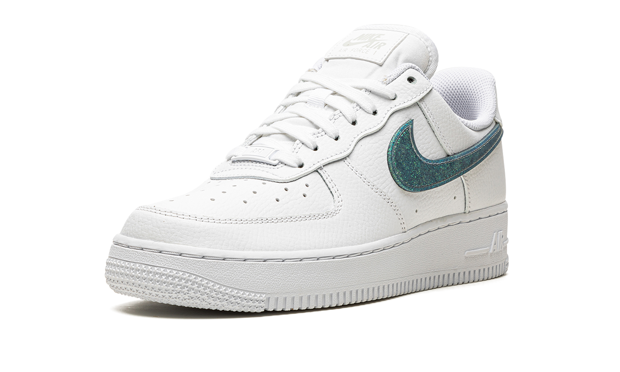 AIR FORCE 1 '07 ESS WMNS "Glitter Swoosh - Celery" DH4407 100
