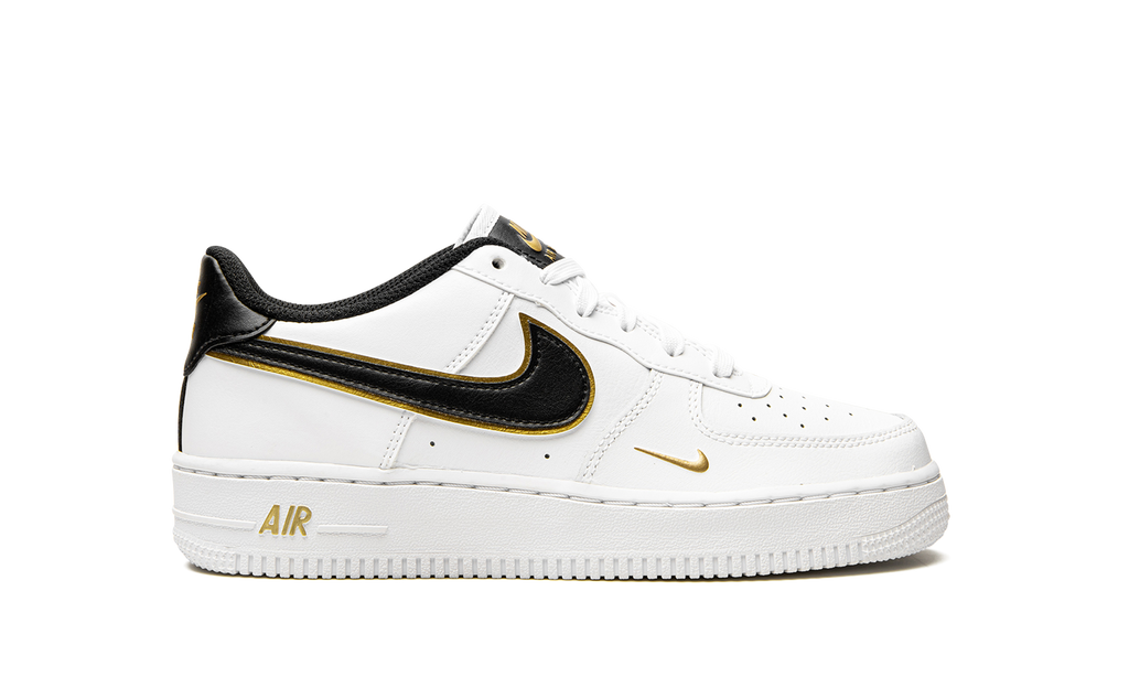 Air Force 1 Low '07 LV8 GS "Double Swoosh White Metallic Gold" DM3322 100