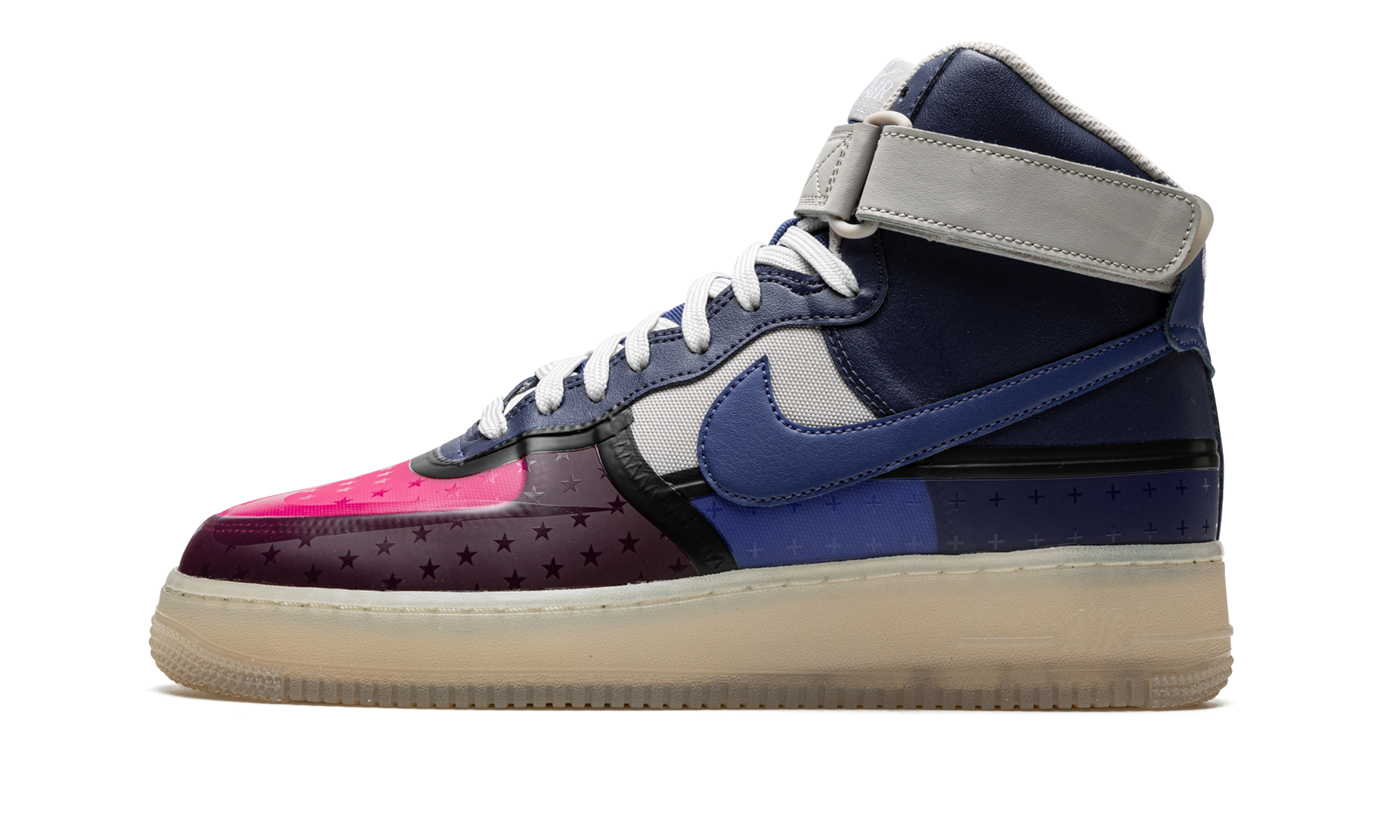 Air Force 1 High '07 Premium "Thunder Blue Pink Prime" DV1015 437