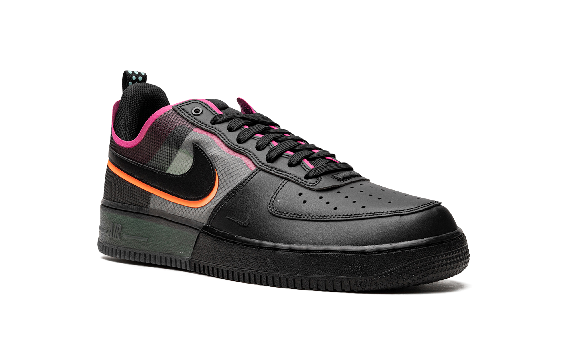 Air Force 1 React "Black / Pink Prime" DH7615 001