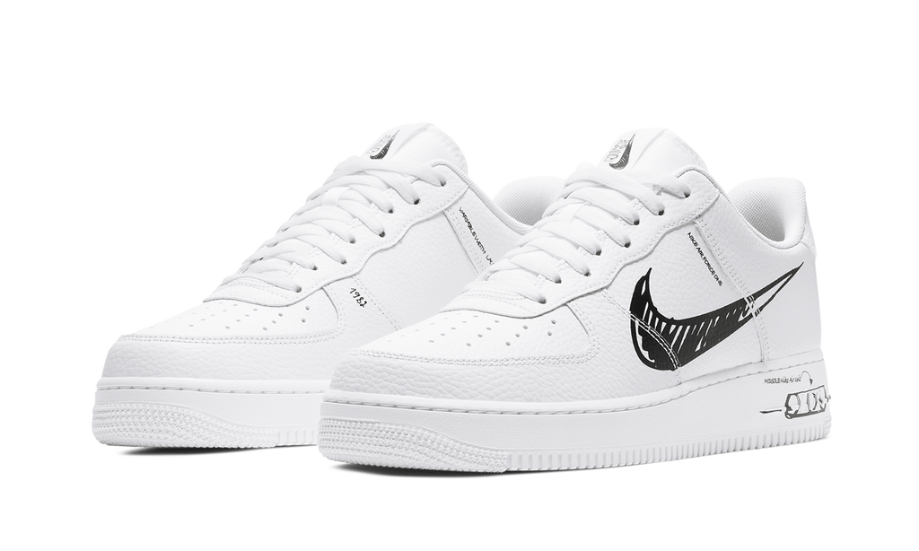 Air Force 1 Low "Sketch Pack - Black" CW7581 101