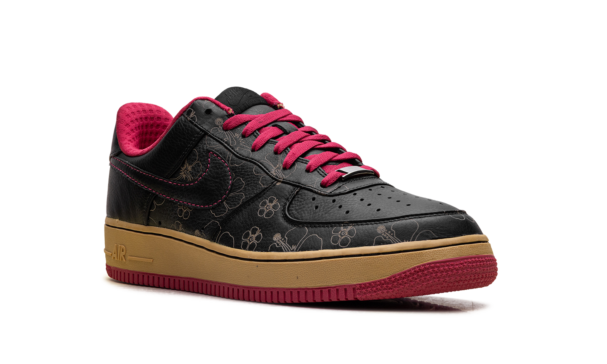 Air Force 1 Premium '07 "Black/Black-Cerise-Metallic Gold" 315180 001