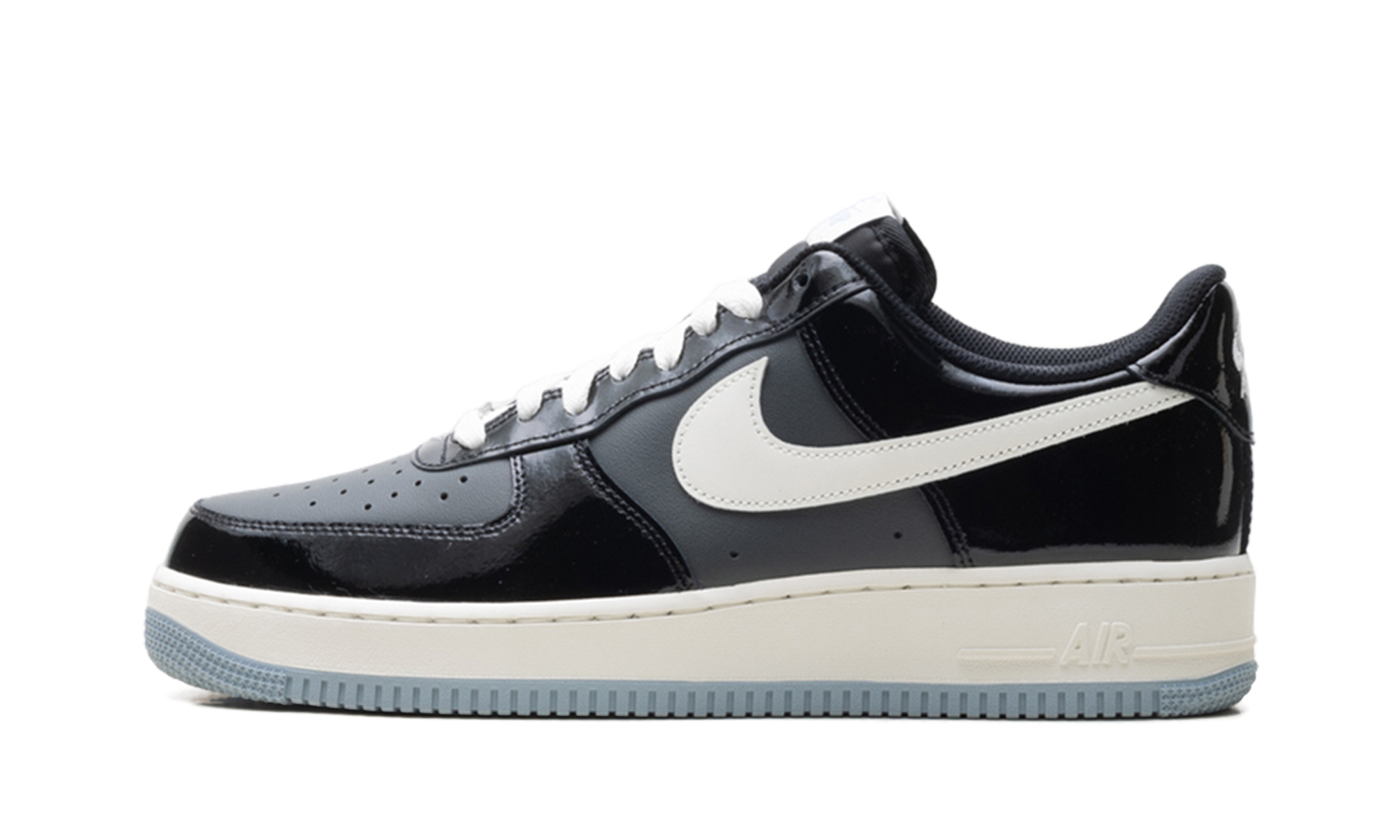 Air Force 1 Low "Black Iron Grey Patent" IB7676 001